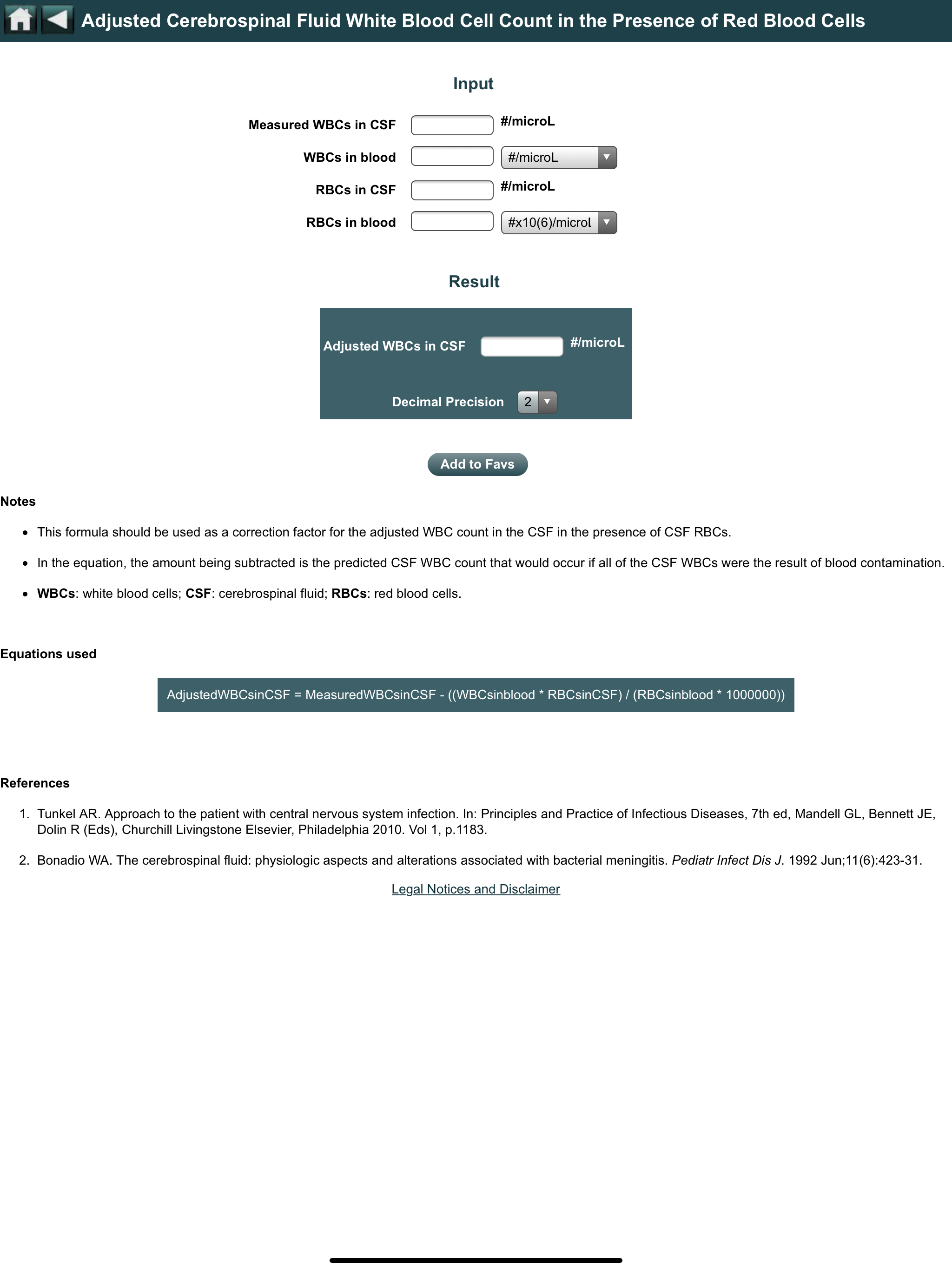 EBMcalc Neurology screenshot 10