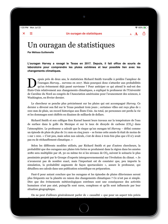 Screenshot #6 pour Québec Science