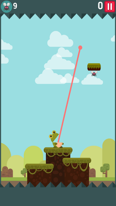 Screenshot #2 pour Frog Sticky: Infinite Climber