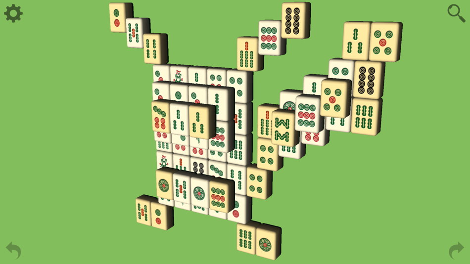 #2. Mahjong3D - Shanghai Mahjong (iOS) 由: 艳华 赵