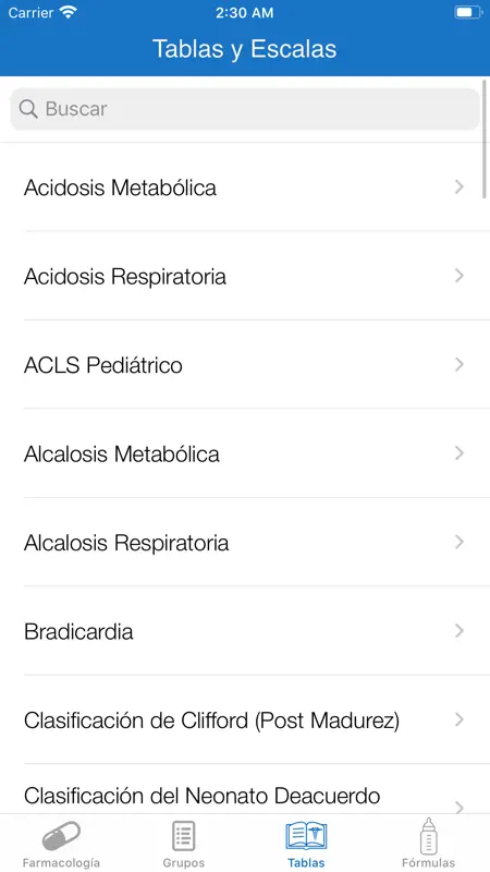 Farmacología Pediátrica screenshot 4 of 5