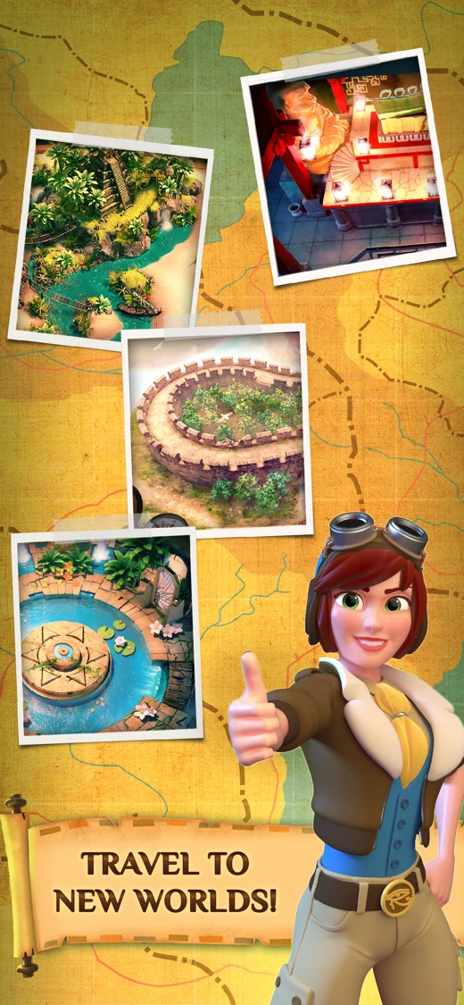 Pyramid Solitaire Saga screenshot 4