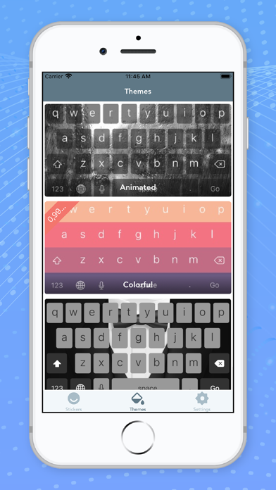 Screenshot #2 pour Cool Font & Keyboard Backgound