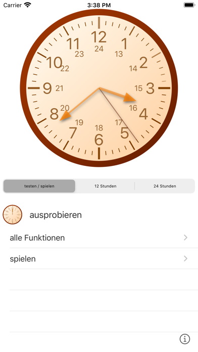 Screenshot #1 pour Uhrzeit