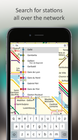 Paris Métro Map screenshot