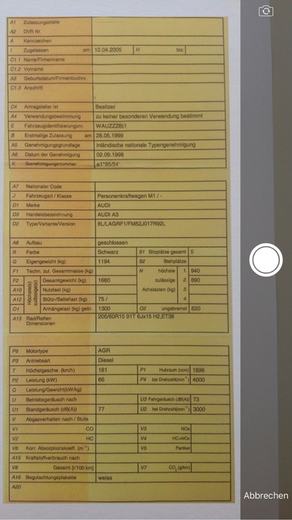 VERA-Versicherungsapplikation
