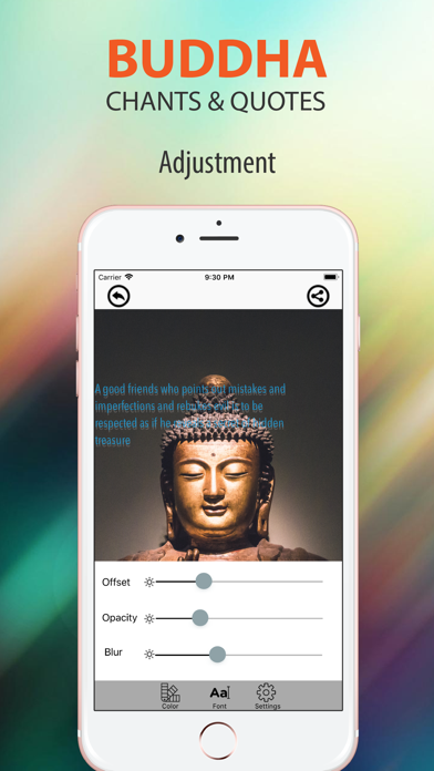 Buddha Chants & Wallpapers Screenshot