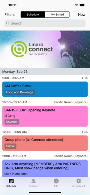 Linaro Connect San Diego(圖2)-速報App
