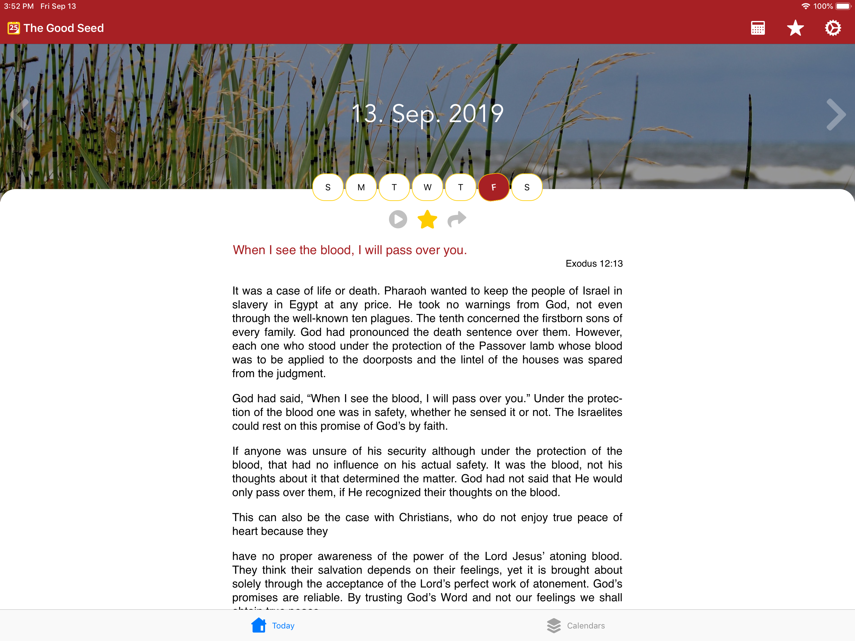 The Good Seed|The Lord is Near