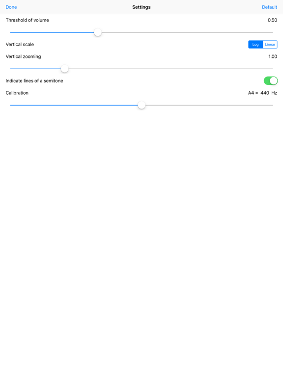 Screenshot #5 pour Audio Spectrum Monitor
