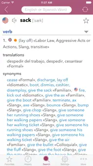 Spanish Slang Dictionary iphone bilder 3