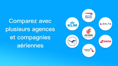 Screenshot #1 pour Fly! Trouver des offres de vol
