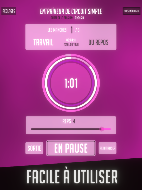 Screenshot #6 pour Simple Circuit Interval Timer