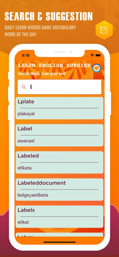 English to Kurdish Translate