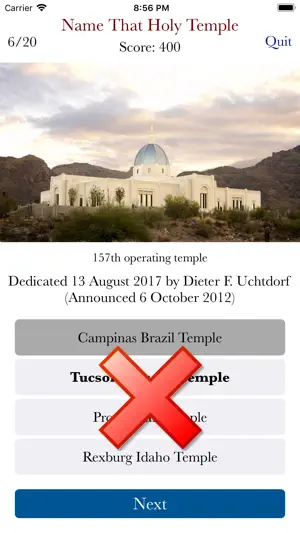 Holy Places Quiz Game screenshot 3