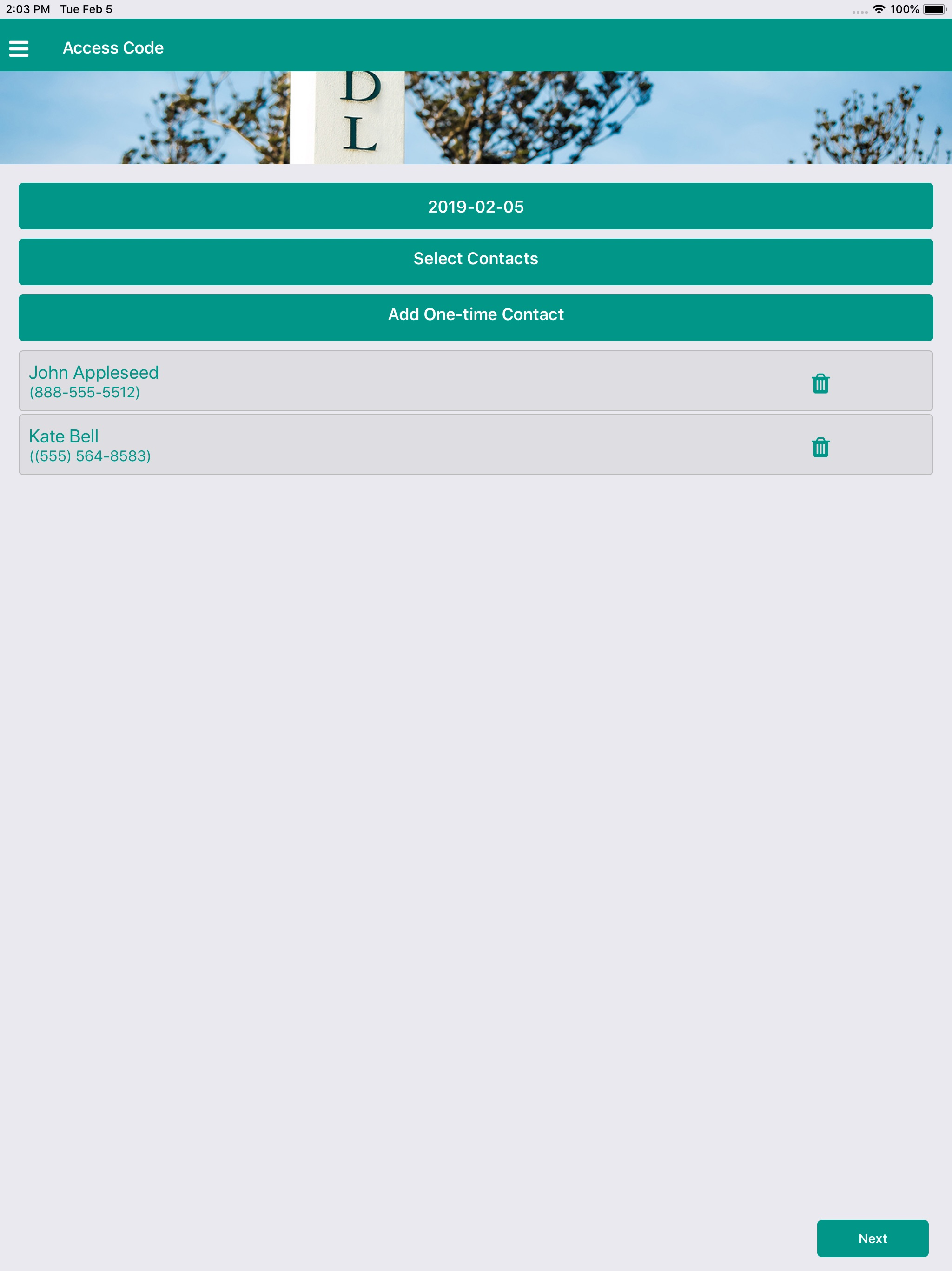 Kindlewood Resident's App