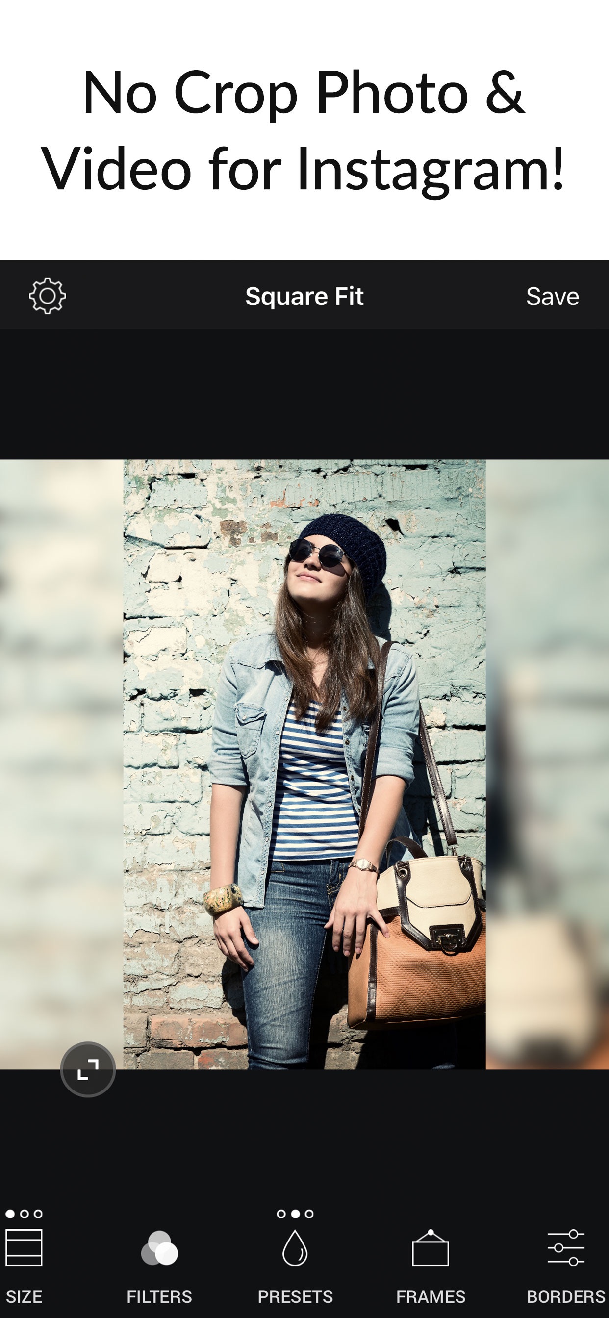 Square Fit Photo Video Editor screenshot 1