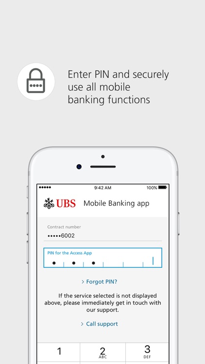 UBS Access – secure login screenshot-3