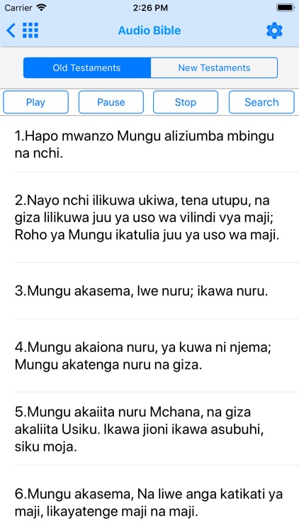 Swahili Bible Offline screenshot-7