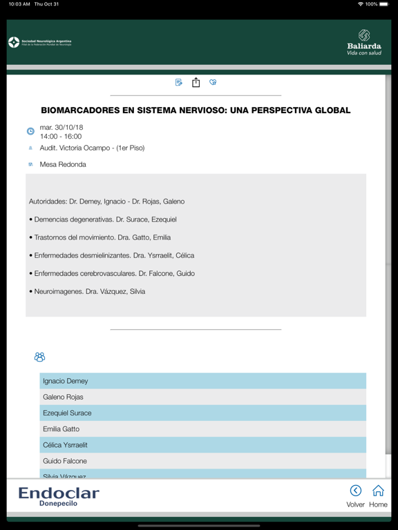 Screenshot #6 pour Congreso SNA