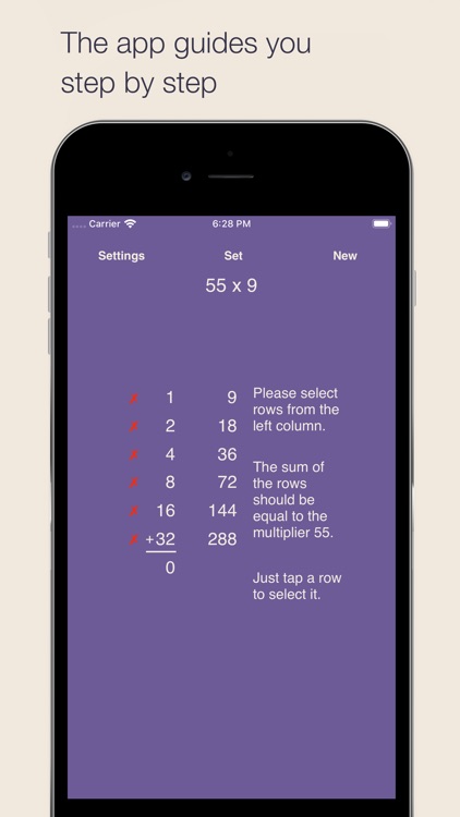 Egyptian Multiplication Method screenshot-3