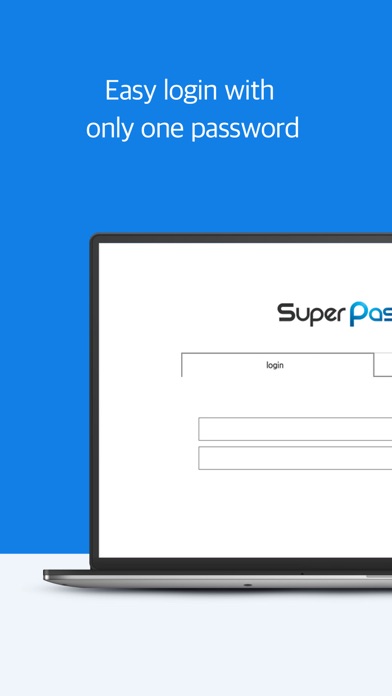 Screenshot #1 pour SuperPass(Password Manager)