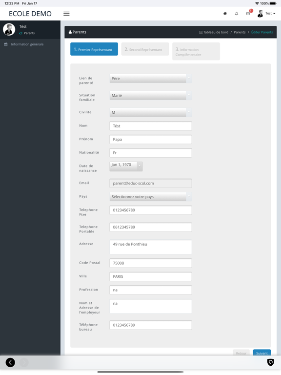 Screenshot #6 pour MyScol