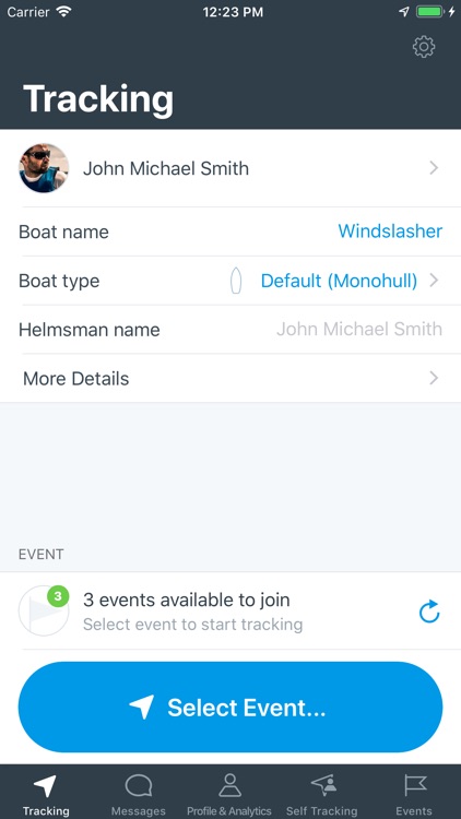 KWINDOO Tracking for sailing