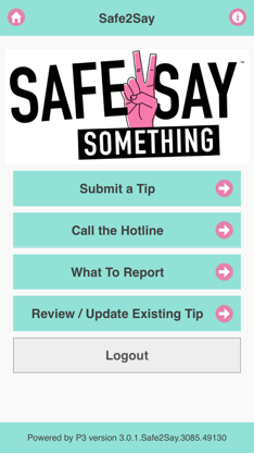 Safe2Say Something PA screenshot 1