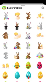 happy easter stickers - emojis iPhone Captures Décran 1