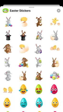 Game screenshot Happy Easter Stickers - Emojis mod apk