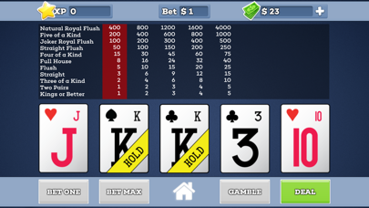 Screenshot #1 pour Joker Wild * Video Poker