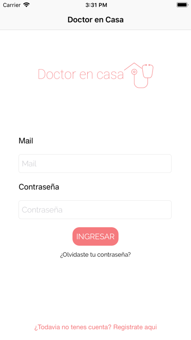 Doctor en casa Convenios Screenshot