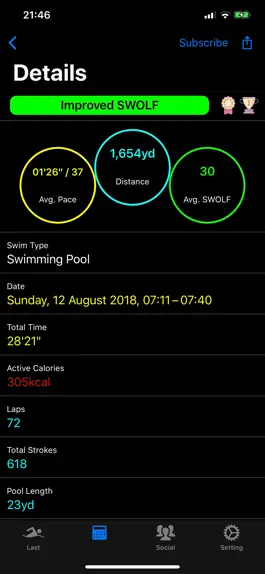 Game screenshot Swimming faster with iSwimStat mod apk