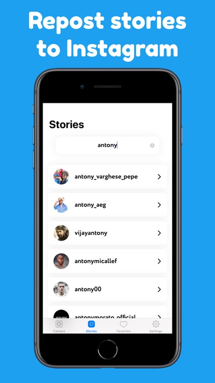 Story Reposter for Instagram .