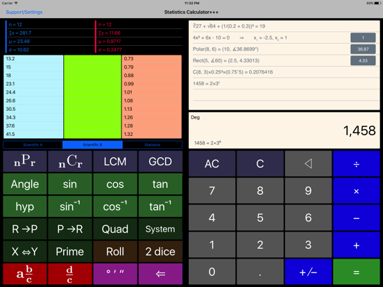 Screenshot #4 pour Scientific Calculator++
