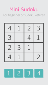 Mini Sudoku Number Place screenshot