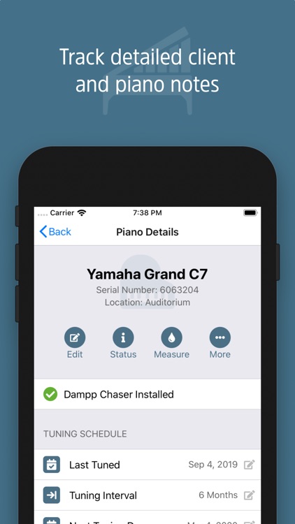 Gazelle: Piano Tech Software