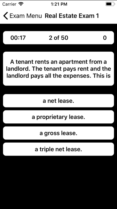 Real Estate Mastery Exam Prep Screenshot