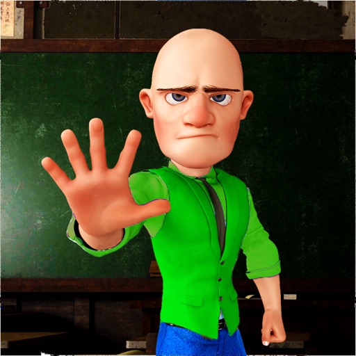 Scary Baldi Teacher Basics 3D Icon