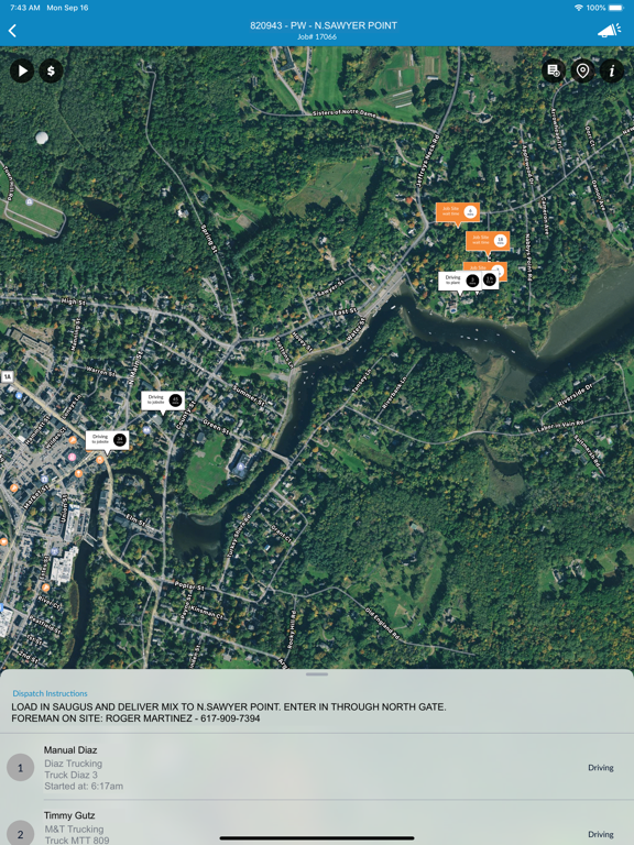 HaulHub Field iPad screenshot 3 - Business app