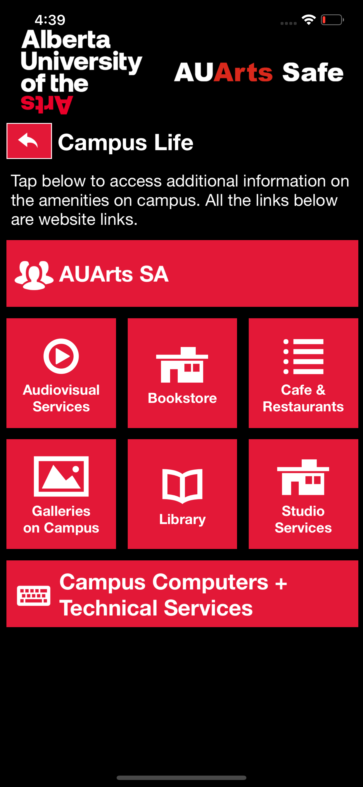 AUArts Safe