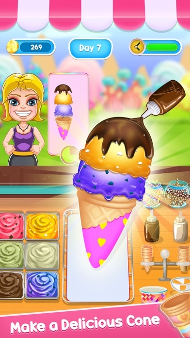 Ice Cream Maker Parlour screenshot 2