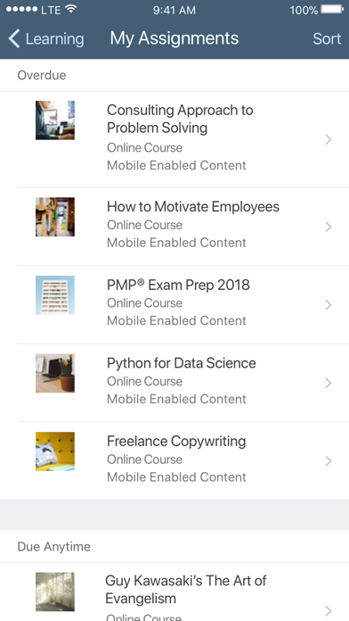 Screenshot #3 pour Learning by SuccessFactors