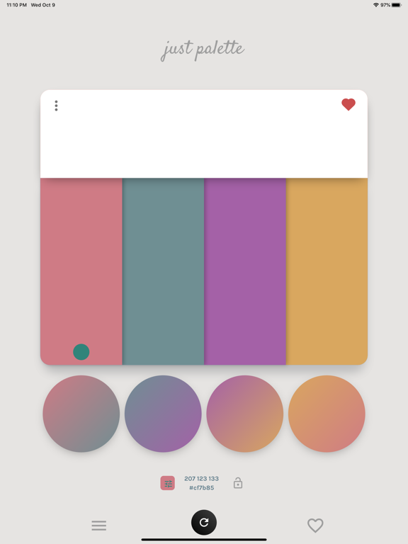 Screenshot #4 pour Just Palette