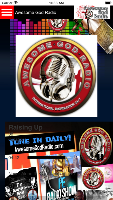How to cancel & delete Awesome God Radio from iphone & ipad 1