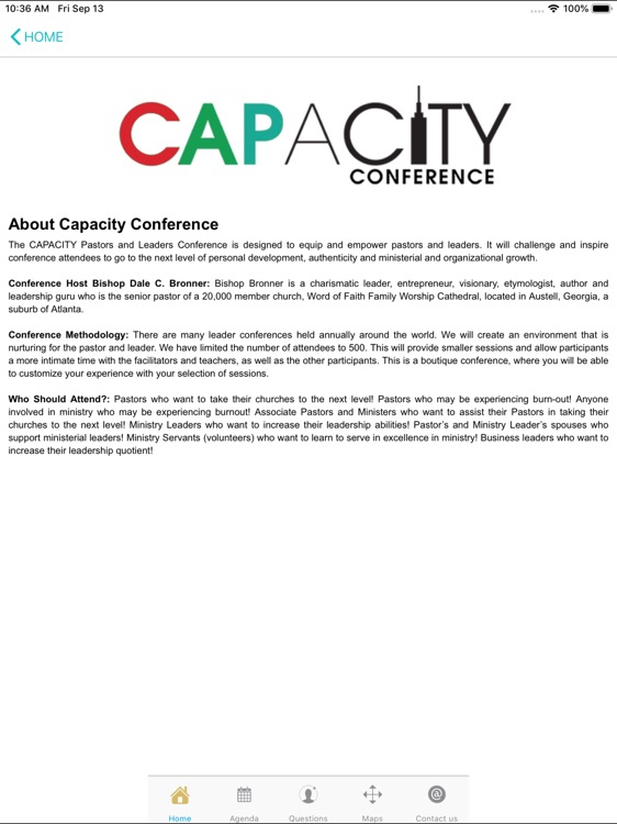 CapacityConferenceiPad19