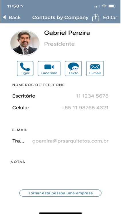 Contacts by Company screenshot-3