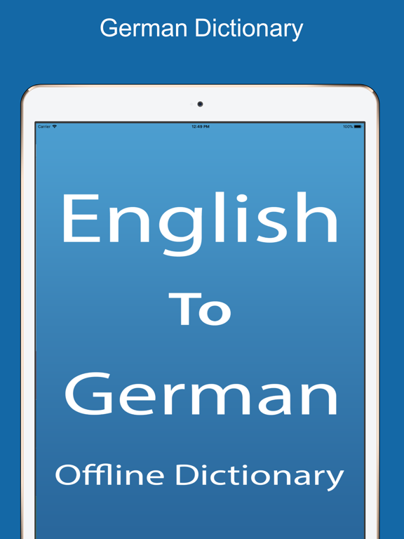 Screenshot #4 pour German Dictionary - Translator