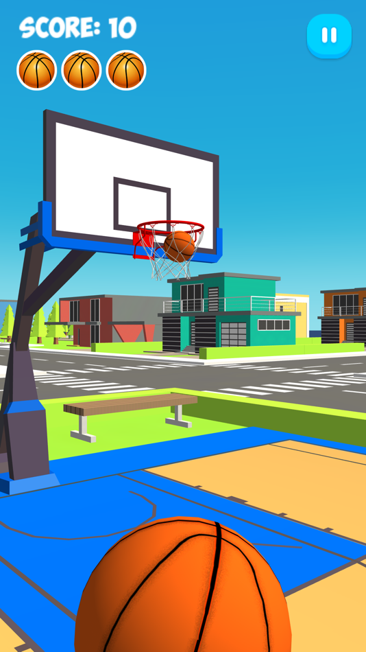 #1. Basketball Challenge 3D (iOS) Podle: ArgeWorld